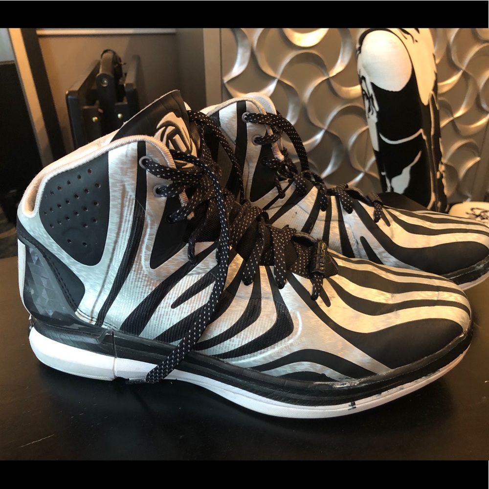 Derrick Rose Silver Zebra